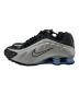 NIKE (ナイキ) SHOX R4 シルバー×ブラック サイズ:27.5cm：10000円
