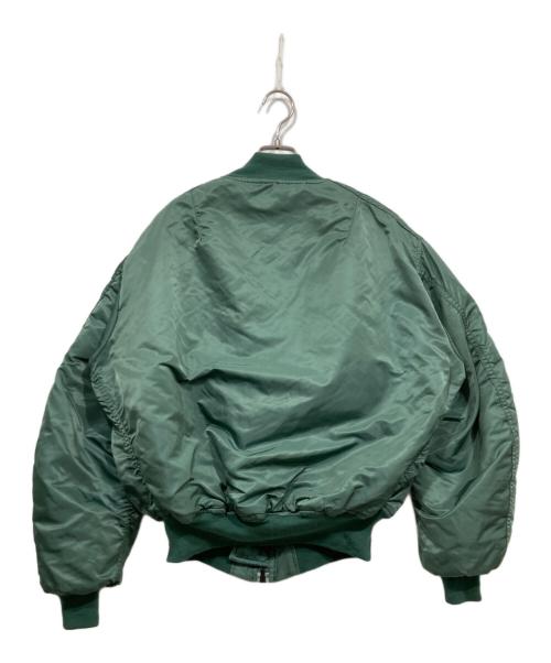GREENBRIER（グリーンブライヤー）greenbrier (グリーンブライヤー) MA-1ジャケット オリーブ サイズ:X-LARGEの古着・服飾アイテム