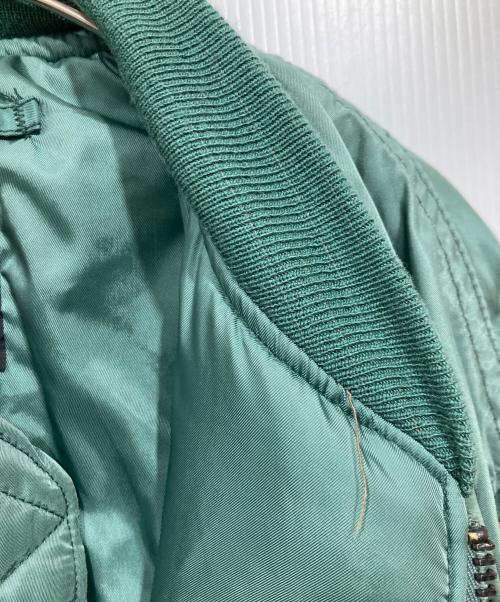 GREENBRIER（グリーンブライヤー）greenbrier (グリーンブライヤー) MA-1ジャケット オリーブ サイズ:X-LARGEの古着・服飾アイテム