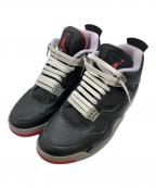 NIKEナイキ）の古着「Air Jordan 4 Retro」｜ブラック