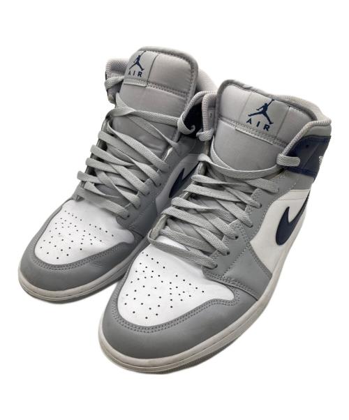 NIKE（ナイキ）NIKE (ナイキ) Air Jordan 1 Mid グレー サイズ:29cmの古着・服飾アイテム