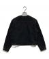 woadblue (ウォードブルー) BEAMS (ビームス) 別注ノーカラーデニム Gジャン ブラック サイズ:M：5000円