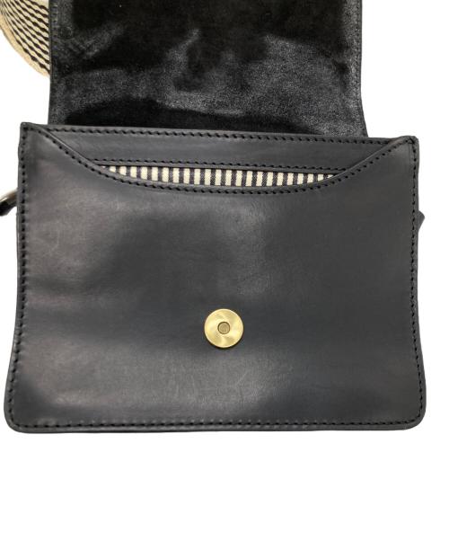 O MY BAG（オーマイバッグ）o my bag (オーマイバッグ) オードリーミニストラップショルダーバッグ ブラックの古着・服飾アイテム