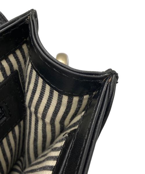 O MY BAG（オーマイバッグ）o my bag (オーマイバッグ) オードリーミニストラップショルダーバッグ ブラックの古着・服飾アイテム