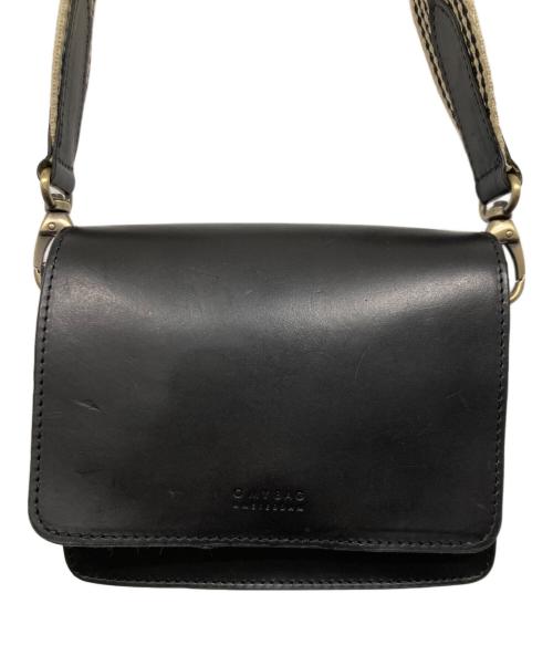 O MY BAG（オーマイバッグ）o my bag (オーマイバッグ) オードリーミニストラップショルダーバッグ ブラックの古着・服飾アイテム