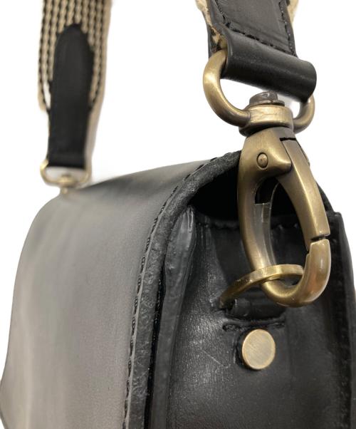 O MY BAG（オーマイバッグ）o my bag (オーマイバッグ) オードリーミニストラップショルダーバッグ ブラックの古着・服飾アイテム