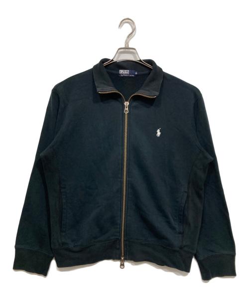 POLO RALPH LAUREN（ポロ・ラルフローレン）POLO RALPH LAUREN (ポロ・ラルフローレン) ジップスウェット ネイビー サイズ:LLの古着・服飾アイテム