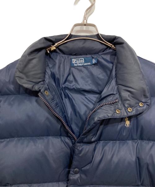 POLO RALPH LAUREN（ポロ・ラルフローレン）POLO RALPH LAUREN (ポロ・ラルフローレン) ダウンジャケット ネイビー サイズ:Lの古着・服飾アイテム