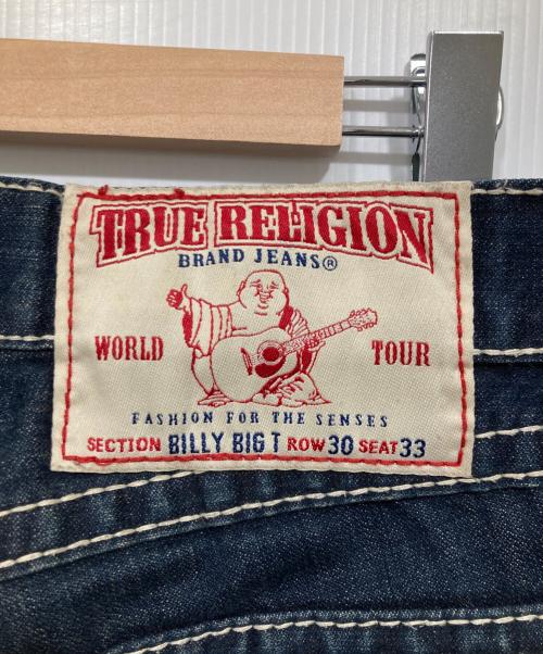 TRUE RELIGION（トゥルー レリジョン）TRUE RELIGION (トゥルー レリジョン) BILLY BIG Tデニムパンツ インディゴ サイズ:W30（76cm）の古着・服飾アイテム