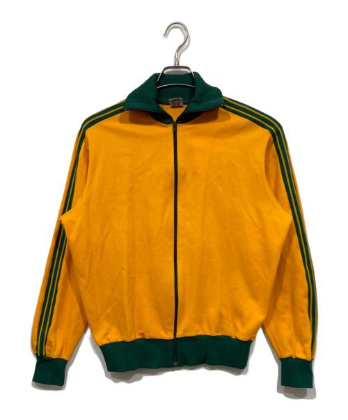 adidas（アディダス）adidas (アディダス) トラックジャケット イエロー×グリーン サイズ:4の古着・服飾アイテム
