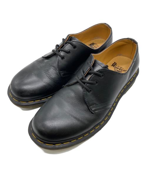 Dr.Martens（ドクターマーチン）Dr.Martens (ドクターマーチン) 3ホールシューズ ブラック サイズ:UK8の古着・服飾アイテム