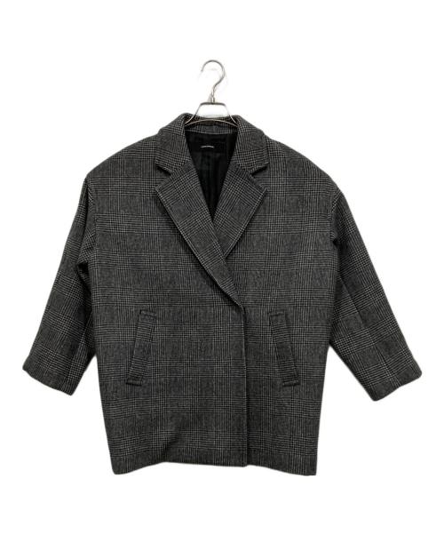 JOURNAL STANDARD（ジャーナルスタンダード）JOURNAL STANDARD (ジャーナルスタンダード) スーパー140ビーバーテーラーコート グレー サイズ:38の古着・服飾アイテム
