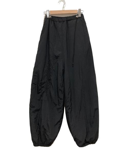 THEREDTHREAD（ザレッドスレッド）Theredthread (ザレッドスレッド) S flip fur pants ブラウン×ブラック サイズ:Fの古着・服飾アイテム