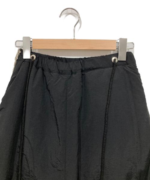 THEREDTHREAD（ザレッドスレッド）Theredthread (ザレッドスレッド) S flip fur pants ブラウン×ブラック サイズ:Fの古着・服飾アイテム