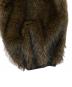 中古・古着 Theredthread (ザレッドスレッド) S flip fur pants ブラウン×ブラック サイズ:F：14000円