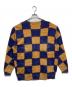 TOGA ARCHIVES (トーガアーカイブス) チェッカー柄スウェット イエロー×ネイビー サイズ:48：6000円
