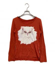 Vivienne Westwood RED LABEL（ヴィヴィアンウエストウッドレッドレーベル）の古着「プリントカットソー」｜オレンジ
