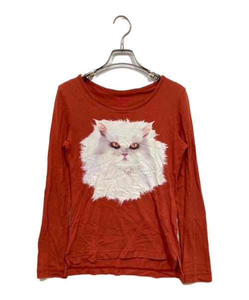 Vivienne Westwood RED LABEL（ヴィヴィアンウエストウッドレッドレーベル）Vivienne Westwood RED LABEL (ヴィヴィアンウエストウッドレッドレーベル) プリントカットソー オレンジ サイズ:サイズ記載なしの古着・服飾アイテム