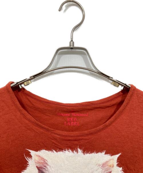 Vivienne Westwood RED LABEL（ヴィヴィアンウエストウッドレッドレーベル）Vivienne Westwood RED LABEL (ヴィヴィアンウエストウッドレッドレーベル) プリントカットソー オレンジ サイズ:サイズ記載なしの古着・服飾アイテム