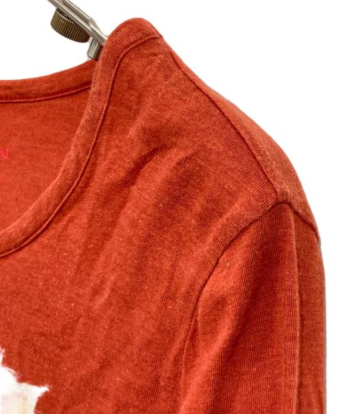 Vivienne Westwood RED LABEL（ヴィヴィアンウエストウッドレッドレーベル）Vivienne Westwood RED LABEL (ヴィヴィアンウエストウッドレッドレーベル) プリントカットソー オレンジ サイズ:サイズ記載なしの古着・服飾アイテム