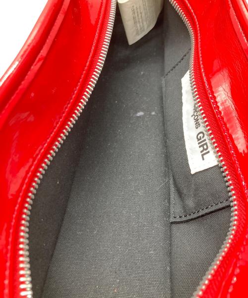 COMME des GARCONS GIRL（コムデギャルソンガール）COMME des GARCONS GIRL (コムデギャルソンガール) リボンハンドバッグ レッドの古着・服飾アイテム