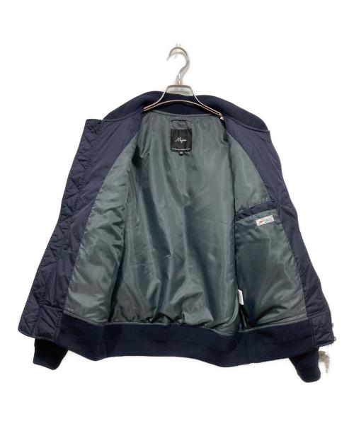 MAGINE（マージン）MAGINE (マージン) 中綿ジャケット / NYLON THINSULATE ZIP MA-1 JKT ネイビー サイズ:Mの古着・服飾アイテム
