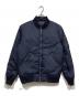 MAGINE（マージン）の古着「中綿ジャケット / NYLON THINSULATE ZIP MA-1 JKT」｜ネイビー