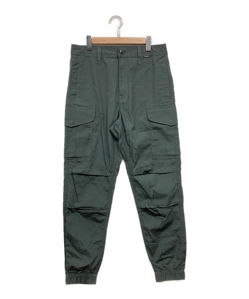 G-STAR RAW（ジースターロゥ）G-STAR RAW (ジースターロゥ) カーゴジョガーパンツ グリーン サイズ:76cm (W30)の古着・服飾アイテム