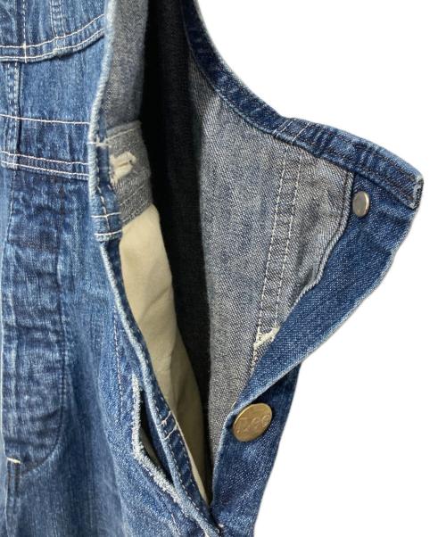 LEE（リー）LEE (リー) ユーズドデニムオーバーオール ブルー サイズ:XSの古着・服飾アイテム