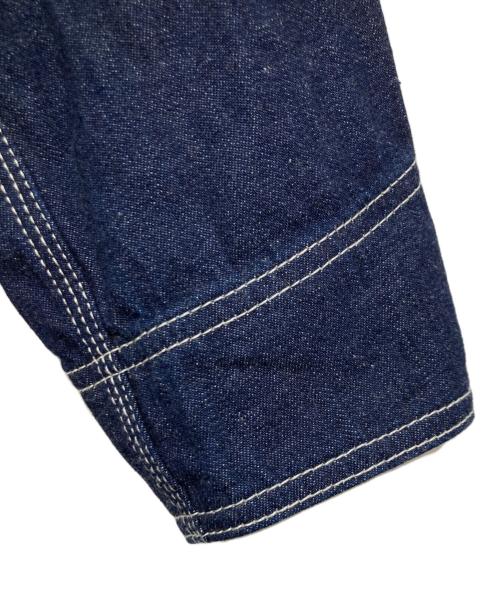 JAPAN BLUE JEANS（ジャパンブルージーンズ）JAPAN BLUE JEANS (ジャパンブルージーンズ) ノーカラーデニムカバーオール インディゴ サイズ:Sの古着・服飾アイテム