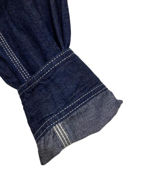 JAPAN BLUE JEANS（ジャパンブルージーンズ）JAPAN BLUE JEANS (ジャパンブルージーンズ) ノーカラーデニムカバーオール インディゴ サイズ:Sの古着・服飾アイテム