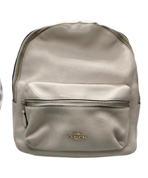 COACH（コーチ）COACH (コーチ) リュック アイボリーの古着・服飾アイテム