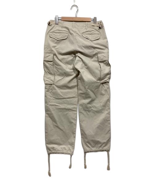 POLO RALPH LAUREN（ポロ・ラルフローレン）POLO RALPH LAUREN (ポロ・ラルフローレン) カーゴパンツ アイボリー サイズ:81cm (W32)の古着・服飾アイテム