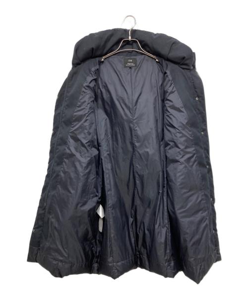 23区（ニジュウサンク）23区 (ニジュウサンク) ラクーンファー付ダウンコート ネイビー サイズ:44の古着・服飾アイテム