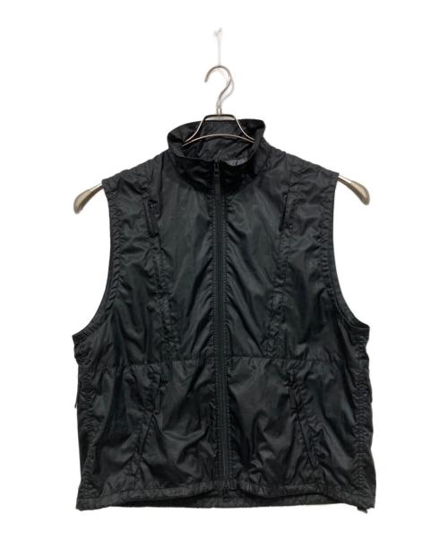 BEAMS（ビームス）BEAMS (ビームス) ナイロンワイドベスト ブラック サイズ:Mの古着・服飾アイテム
