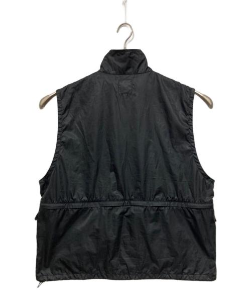 BEAMS（ビームス）BEAMS (ビームス) ナイロンワイドベスト ブラック サイズ:Mの古着・服飾アイテム