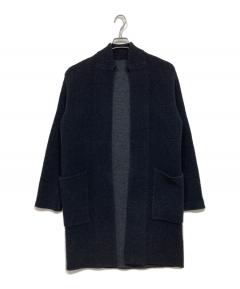 中古・古着通販】CADUNE (カデュネ) プードルペプラムコート ブラック