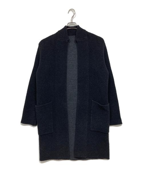 DES PRES（デ プレ）DES PRES (デ プレ) ニットガウンコート ネイビー サイズ:36の古着・服飾アイテム