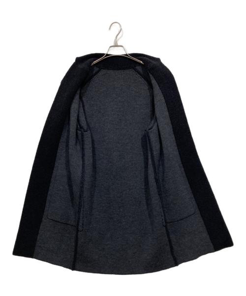 DES PRES（デ プレ）DES PRES (デ プレ) ニットガウンコート ネイビー サイズ:36の古着・服飾アイテム
