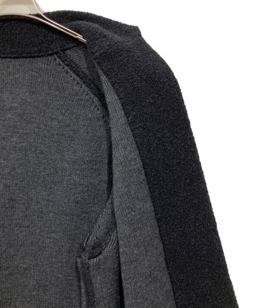 DES PRES（デ プレ）DES PRES (デ プレ) ニットガウンコート ネイビー サイズ:36の古着・服飾アイテム