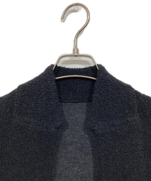 DES PRES（デ プレ）DES PRES (デ プレ) ニットガウンコート ネイビー サイズ:36の古着・服飾アイテム