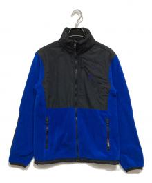 POLO RALPH LAUREN（ポロ・ラルフローレン）の古着「フリースジャケット」｜ブルー×ブラック