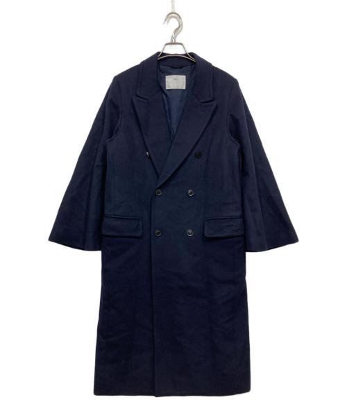 TOGA PULLA（トーガ プルラ）TOGA PULLA (トーガ プルラ) ウールメルトンコート ネイビー サイズ:36の古着・服飾アイテム