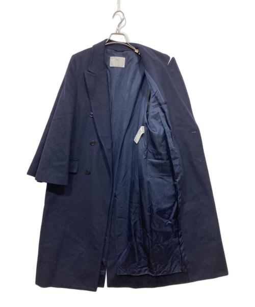 TOGA PULLA（トーガ プルラ）TOGA PULLA (トーガ プルラ) ウールメルトンコート ネイビー サイズ:36の古着・服飾アイテム
