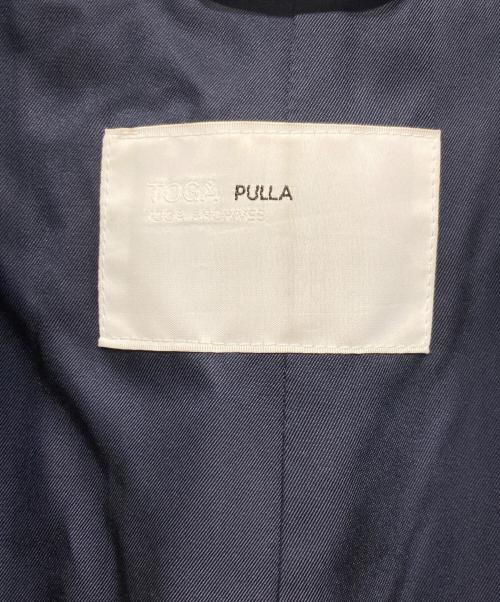 TOGA PULLA（トーガ プルラ）TOGA PULLA (トーガ プルラ) ウールメルトンコート ネイビー サイズ:36の古着・服飾アイテム