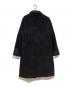 EMPORIO ARMANI (エンポリオ アルマーニ) ウーマンボアロングコート ブラック サイズ:EU42：10000円