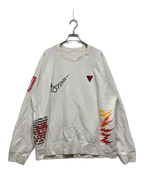 NIKE（ナイキ）NIKE (ナイキ) AS M NSW CRW SB ホワイト サイズ:XXLの古着・服飾アイテム