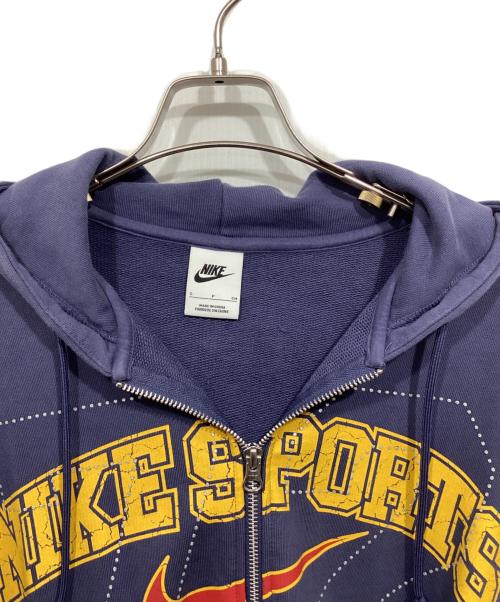 NIKE（ナイキ）NIKE (ナイキ) スタッズパーカー ネイビー サイズ:Sの古着・服飾アイテム