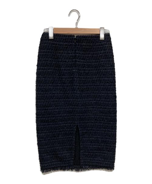 Coohem（コーヘン）Coohem (コーヘン) ニットスカート / BASIC TWEED SKIRT ネイビー サイズ:Sの古着・服飾アイテム