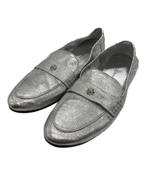 TORY BURCH（トリーバーチ）TORY BURCH (トリーバーチ) ローファー シルバー サイズ:6 1/2 Mの古着・服飾アイテム
